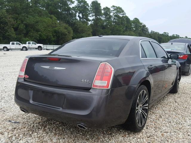 2C3CCABT3DH646494 - 2013 CHRYSLER 300 V6 BLACK photo 4