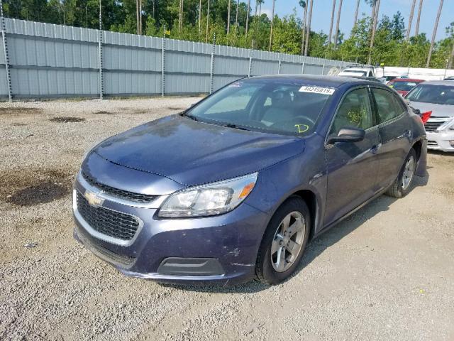 1G11B5SL9EF169997 - 2014 CHEVROLET MALIBU LS BLUE photo 2