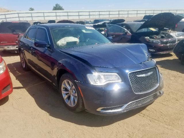 2C3CCAAG5FH796632 - 2015 CHRYSLER 300 LIMITE BLUE photo 1