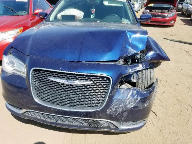 2C3CCAAG5FH796632 - 2015 CHRYSLER 300 LIMITE BLUE photo 7