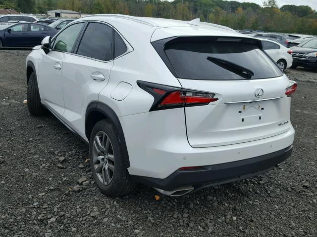 JTJBARBZ2G2059021 - 2016 LEXUS NX 200T WHITE photo 3