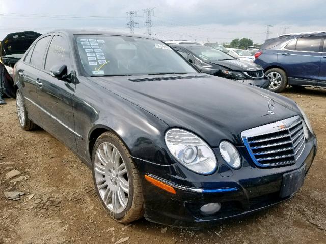 WDBUF87X27B131297 - 2007 MERCEDES-BENZ E 350 4MAT BLACK photo 1