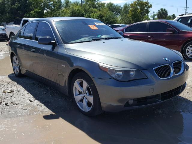 WBANF33517CS39950 - 2007 BMW 525 XI GRAY photo 1