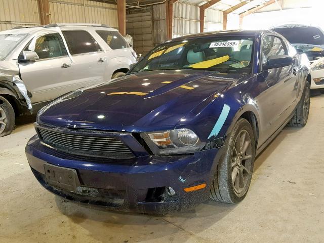 1ZVBP8AM5C5275422 - 2012 OTHER MUSTANG BLUE photo 2