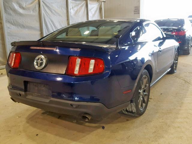 1ZVBP8AM5C5275422 - 2012 OTHER MUSTANG BLUE photo 4