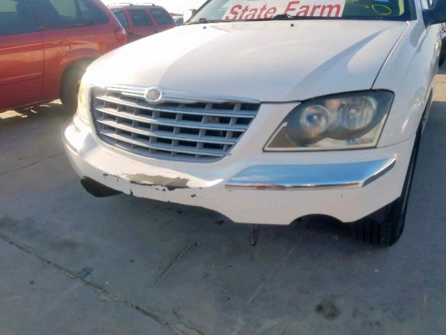 2A4GM68416R744955 - 2006 CHRYSLER PACIFICA T WHITE photo 9