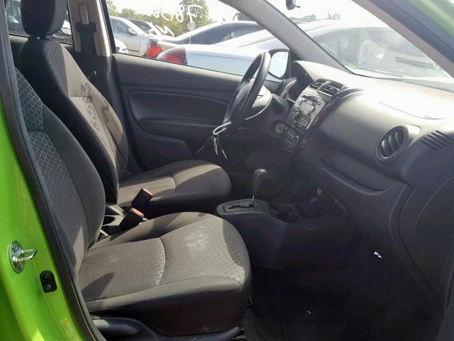 ML32A3HJ1EH025165 - 2014 MITSUBISHI MIRAGE DE GREEN photo 5