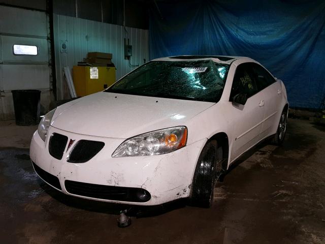 1G2ZH58N774194756 - 2007 PONTIAC G6 GT WHITE photo 2