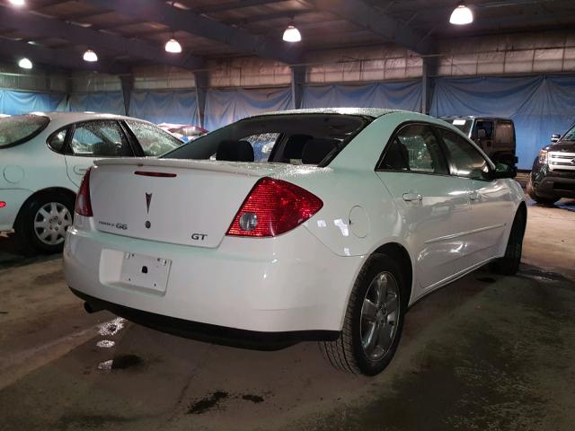 1G2ZH58N774194756 - 2007 PONTIAC G6 GT WHITE photo 4