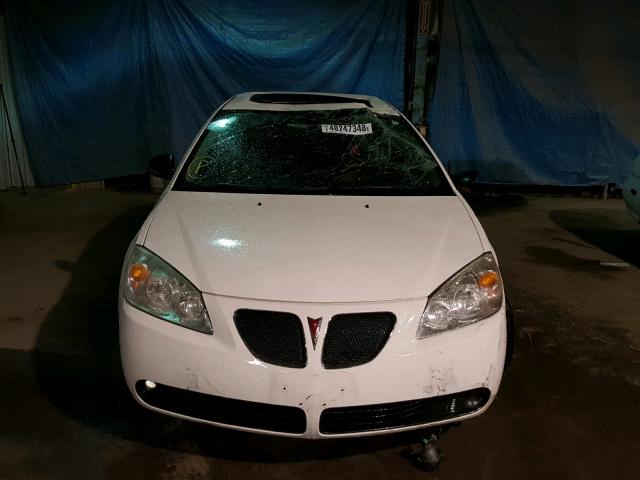 1G2ZH58N774194756 - 2007 PONTIAC G6 GT WHITE photo 9