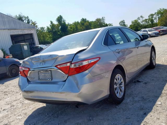 4T1BF1FK8HU447097 - 2017 TOYOTA CAMRY LE SILVER photo 4