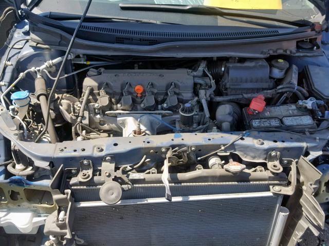 2HGFG3B07FH502837 - 2015 HONDA CIVIC EXL 蓝色 照片 7