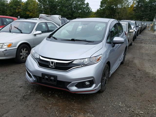 3HGGK5H67JM715971 - 2018 HONDA FIT SPORT SILVER photo 2