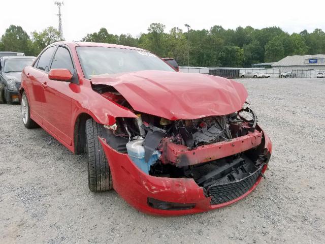 JM1GG12L661104308 - 2006 MAZDA SPEED 6 RED photo 1