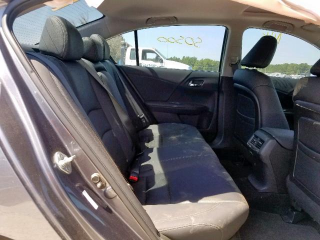 1HGCR2F85DA153602 - 2013 HONDA ACCORD EXL GRAY photo 6