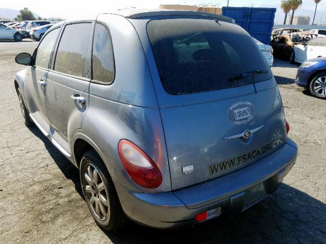 3A8FY48B38T198371 - 2008 CHRYSLER PT CRUISER GRAY photo 3