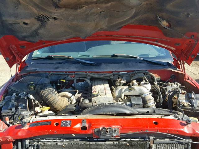 1B7KC2368XJ612964 - 1999 DODGE RAM 2500 RED photo 7