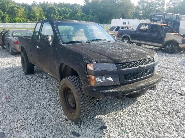 1GCDT19E798140073 - 2009 CHEVROLET COLORADO BLACK photo 1