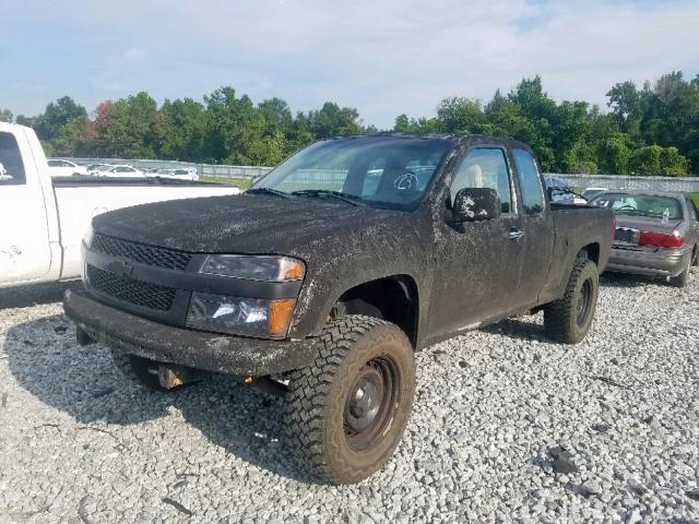 1GCDT19E798140073 - 2009 CHEVROLET COLORADO BLACK photo 2