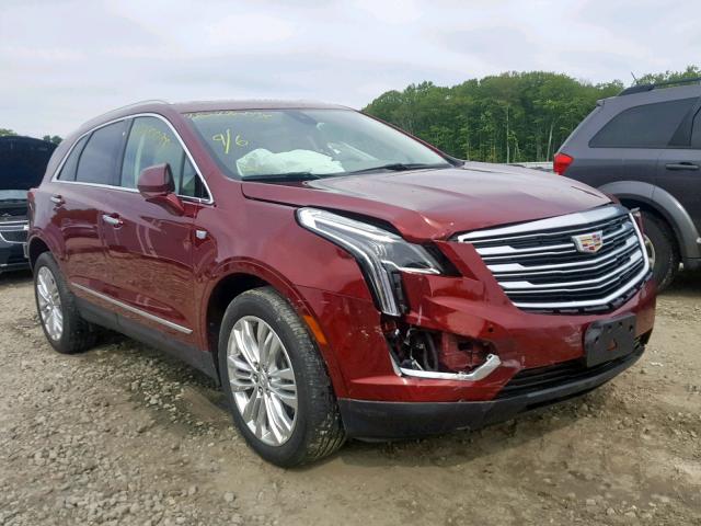 1GYKNERSXHZ133877 - 2017 CADILLAC XT5 PREMIU RED photo 1