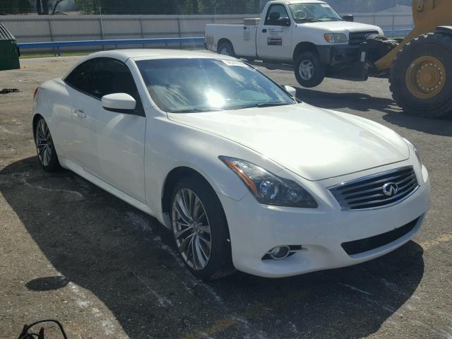 JN1CV6FE9DM771224 - 2013 INFINITI G37 SPORT WHITE photo 1