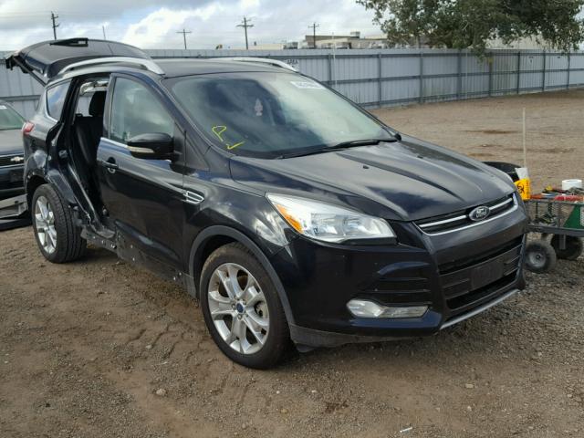 1FMCU0J96EUA76879 - 2014 FORD ESCAPE TIT BLACK photo 1