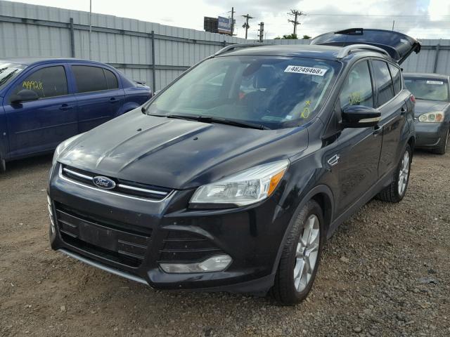 1FMCU0J96EUA76879 - 2014 FORD ESCAPE TIT BLACK photo 2