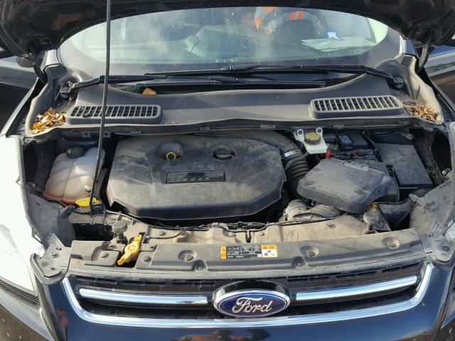 1FMCU0J96EUA76879 - 2014 FORD ESCAPE TIT BLACK photo 7