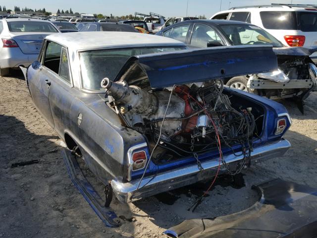 304370149251 - 1963 CHEVROLET NOVA BLUE photo 3