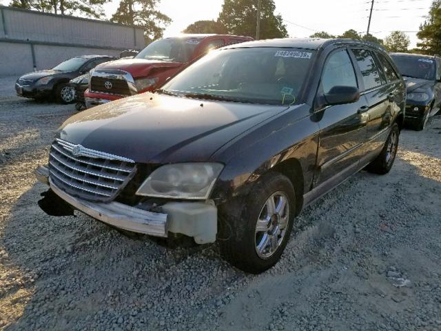 2C4GM68445R656907 - 2005 CHRYSLER PACIFICA T BLACK photo 2