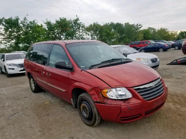 2A4GP54L86R626867 - 2006 CHRYSLER TOWN & COU RED photo 1