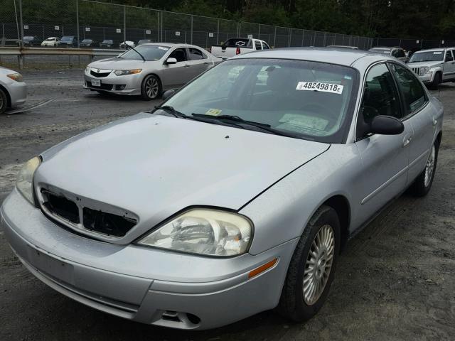 1MEFM50U65A620673 - 2005 MERCURY SABLE GS SILVER photo 2