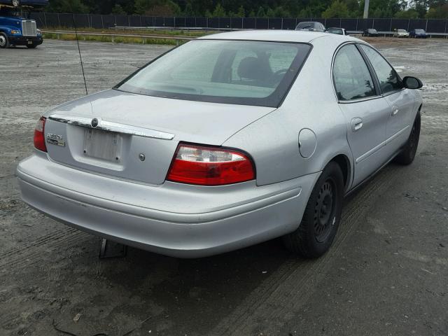 1MEFM50U65A620673 - 2005 MERCURY SABLE GS SILVER photo 4