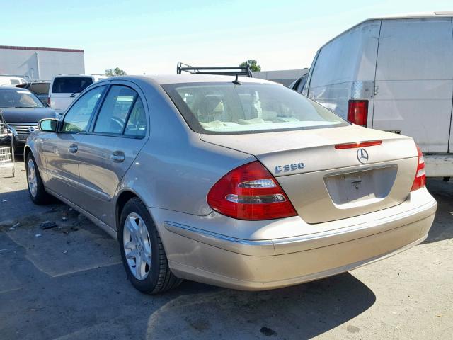 WDBUF56J46A800850 - 2006 MERCEDES-BENZ E 350 GOLD photo 3