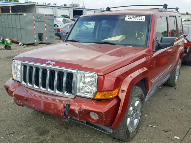 1J8HH58N96C175811 - 2006 JEEP COMMANDER 红色 照片 2