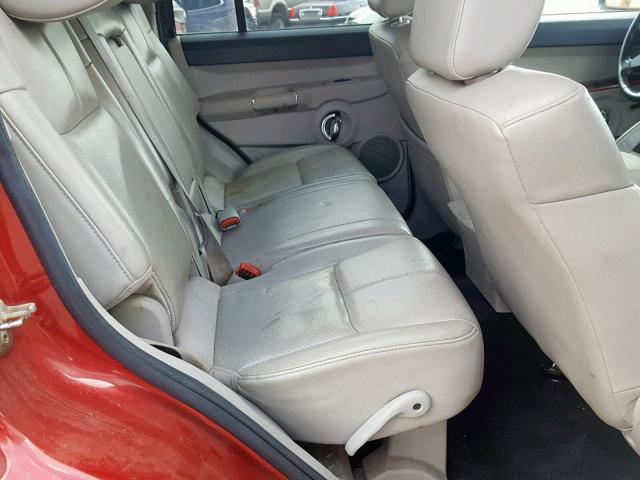 1J8HH58N96C175811 - 2006 JEEP COMMANDER 红色 照片 6