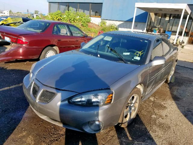 2G2WP552681110925 - 2008 PONTIAC GRAND PRIX GRAY photo 2