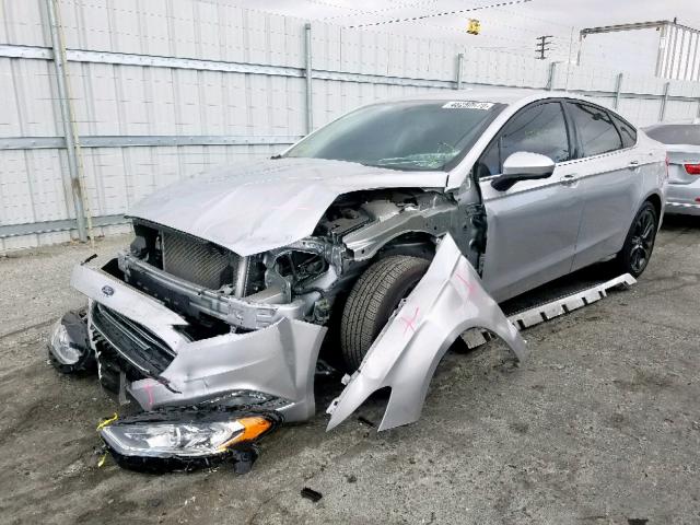 3FA6P0G71JR211689 - 2018 FORD FUSION S SILVER photo 2