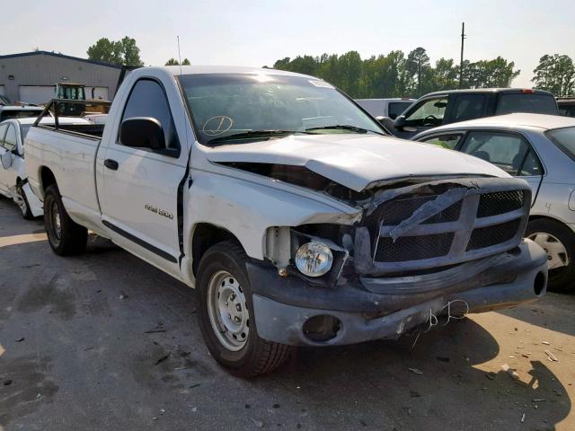 1D7HA16K05J526943 - 2005 DODGE RAM 1500 S WHITE photo 1