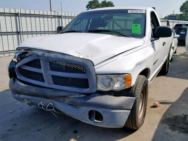 1D7HA16K05J526943 - 2005 DODGE RAM 1500 S WHITE photo 2