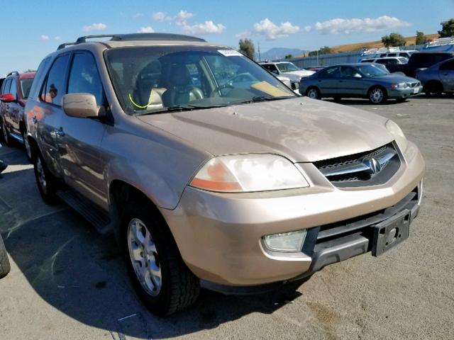 2HNYD18802H539136 - 2002 ACURA MDX TOURIN BEIGE photo 1