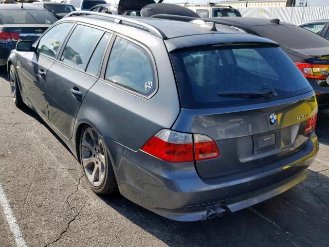 WBANN735X6CN01957 - 2006 BMW 530 XIT GRAY photo 3