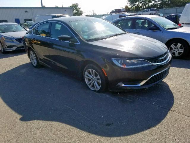 1C3CCCABXGN110867 - 2016 CHRYSLER 200 LIMITE BLACK photo 1