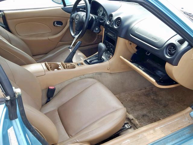 JM1NB353610216747 - 2001 MAZDA MX-5 MIATA BLUE photo 5