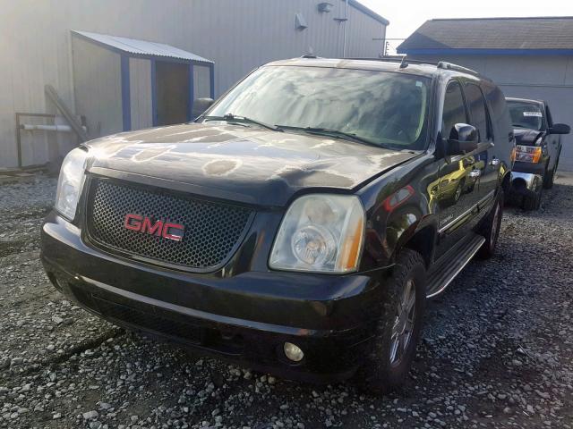 1GKFK66897J257221 - 2007 GMC YUKON XL D BLACK photo 2