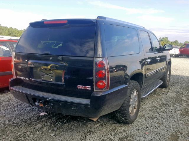 1GKFK66897J257221 - 2007 GMC YUKON XL D BLACK photo 4