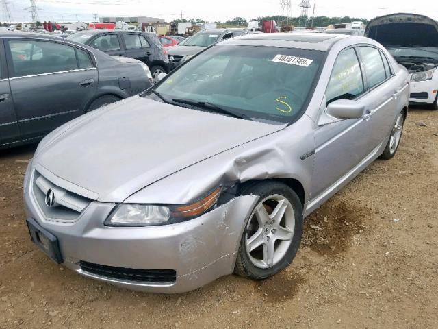 19UUA66236A045027 - 2006 ACURA 3.2TL SILVER photo 2