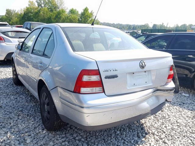 3VWRK69M24M125690 - 2004 VOLKSWAGEN JETTA GL SILVER photo 3