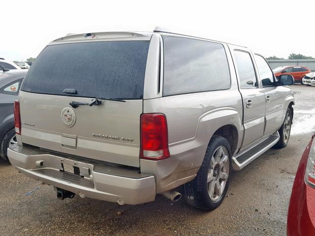 3GYFK66N05G206782 - 2005 CADILLAC ESCALADE E TAN photo 4