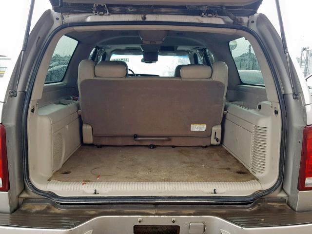 3GYFK66N05G206782 - 2005 CADILLAC ESCALADE E TAN photo 9